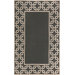 Spello Chain Border Midnight Outdoor Rug