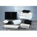 Gastronorms 1/6 GN Food Pan in Black (Set of 6)