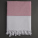 Ayrika Thin Stripe Fouta Towel in Red