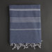 Ayrika Stripes Fouta Towel in Blue