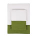 Linen Border 300 Thread Count Bamboo Sheet Set in Olive