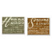 Herbs and Spices Kitchen Wall Plaques (Set of 2)