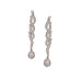 Cubic Zirconia &nbsp;Dandy Rhodium Plated Earrings
