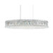 1 Light Crystal Drum Foyer Pendant