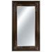 Aristocratic Allure Wall Mirror in Dark Gold