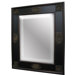 Spanish Monarch Wall Mirror in Old Black Gold