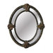 Cupid's Reflection Wall Mirror in Dark Gold