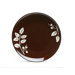 Foxy Fall Round Leaf 12" Platter