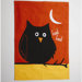 Spooky Party Night Owl Dishtowel