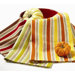 Owl Fall Stripe Dishtowel (Set of 3)