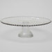 Entertaining Hobnail Rim Cake Plate