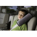 Seatbelt Pillow in Grey / Black