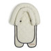 2-in-1 Infant Head Support in Ivory / Grey