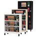 58" H Four Shelf Mobile Bookcase