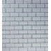 Cloudz Cumulonimbus 1" x 2" Glass Mosaic in Gray Multi