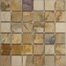 2" x 2" Tumbled Slate Mosaic in Fall