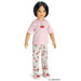 Pajamas and Slippers for 18" Slim Dolls