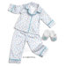 American Girl Dolls Christmas Snow Pajamas and Slippers