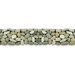 Decorative Pebbles 4" x 39" Interlocking Border Tile in Turquoise