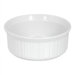 French White 1.5 Qt. Round Casserole Dish