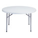 48" Round Blow Molded Folding Table