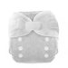 Duo Fab Fitted Diaper in White 
