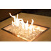 Rectangular Crystal Fire Burner