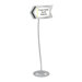 Customizable Arrow Sign in Gray