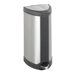 Step-On 10 Gallon Receptacle in Stainless Steel
