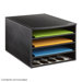 Leather Look Multi Letter Tray