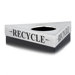 Triangular Lid For Trifectat Receptacle