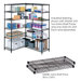Industrial Wire Extra Shelves (36" x 24" Shelves)
