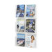 Safco Magazine Rack with 6 Pockets (Vertical)