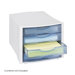 Safco 4 Drawer Desk Organizer (Closed) - Set of 4