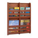 Bamboo Wall Magazine Rack