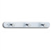 Nail Head Wall Coat Rack, Three Hooks