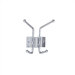 Two Ball-Tipped Double-Hooks Wall Rack