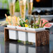 Teak Herb Pot Holder (Condiment Caddy)