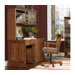 Seville Square Storage Hutch with Two Doors in Warm Oak