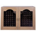Provincial 2 Door Oak Wine Cooler Credenza