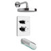 Morgana Thermostatic Two Handle Tub and Shower Faucet Set