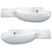 Tao Wall Mount Bathroom Sink - Right