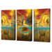 Sunset Triptych Limited Edition Canvas Set - Scott J. Menaul