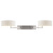 Beam Four Light Wall Sconce in Satin Nickel