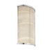 Rivoli Four Light Wall Sconce in Polished Nickel