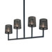 Silhouette 4 Light Pendant