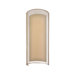 Puri 16" Two Light Wall Sconce in Black Brass