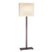 Mitra Two Light Floor Lamp in Black Brass