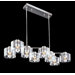 Transparence 8 Light Kitchen Island Pendant