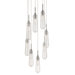 Teardrop 8 Light Pendant